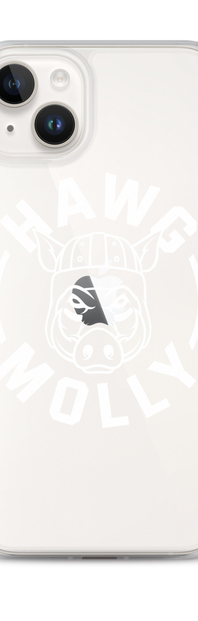 Hawg Molly (white) - iPhone (clear)