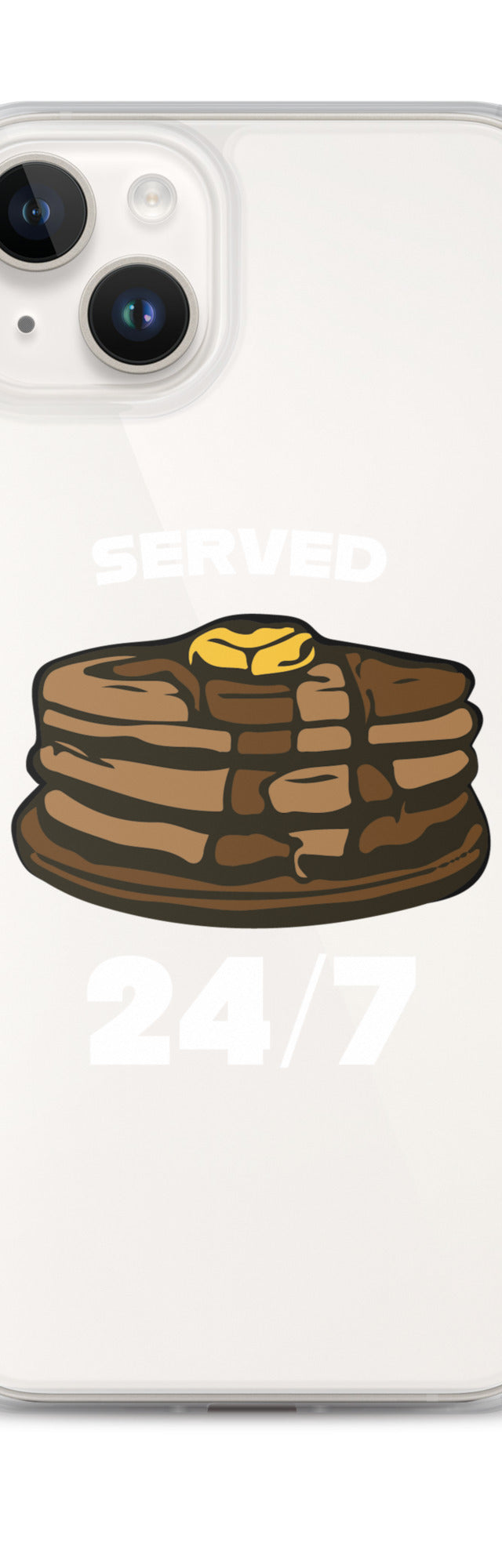 Served 24/7 - iPhone (clear)