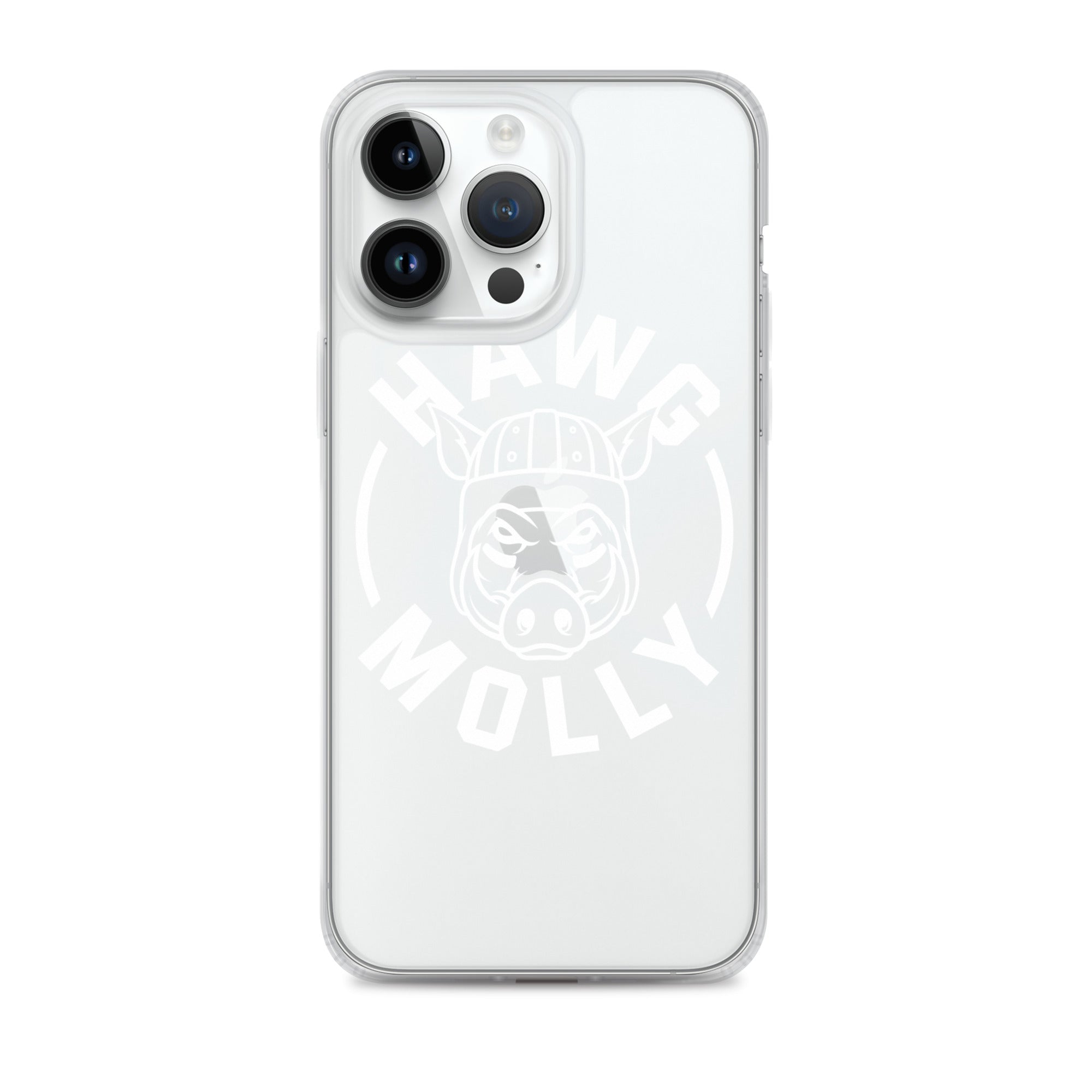 Hawg Molly (white) - iPhone (clear)