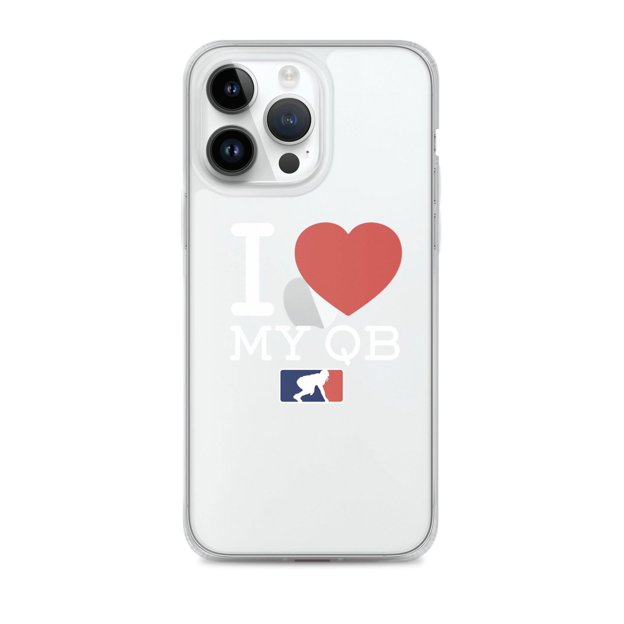 I <3 My QB - iPhone (clear)