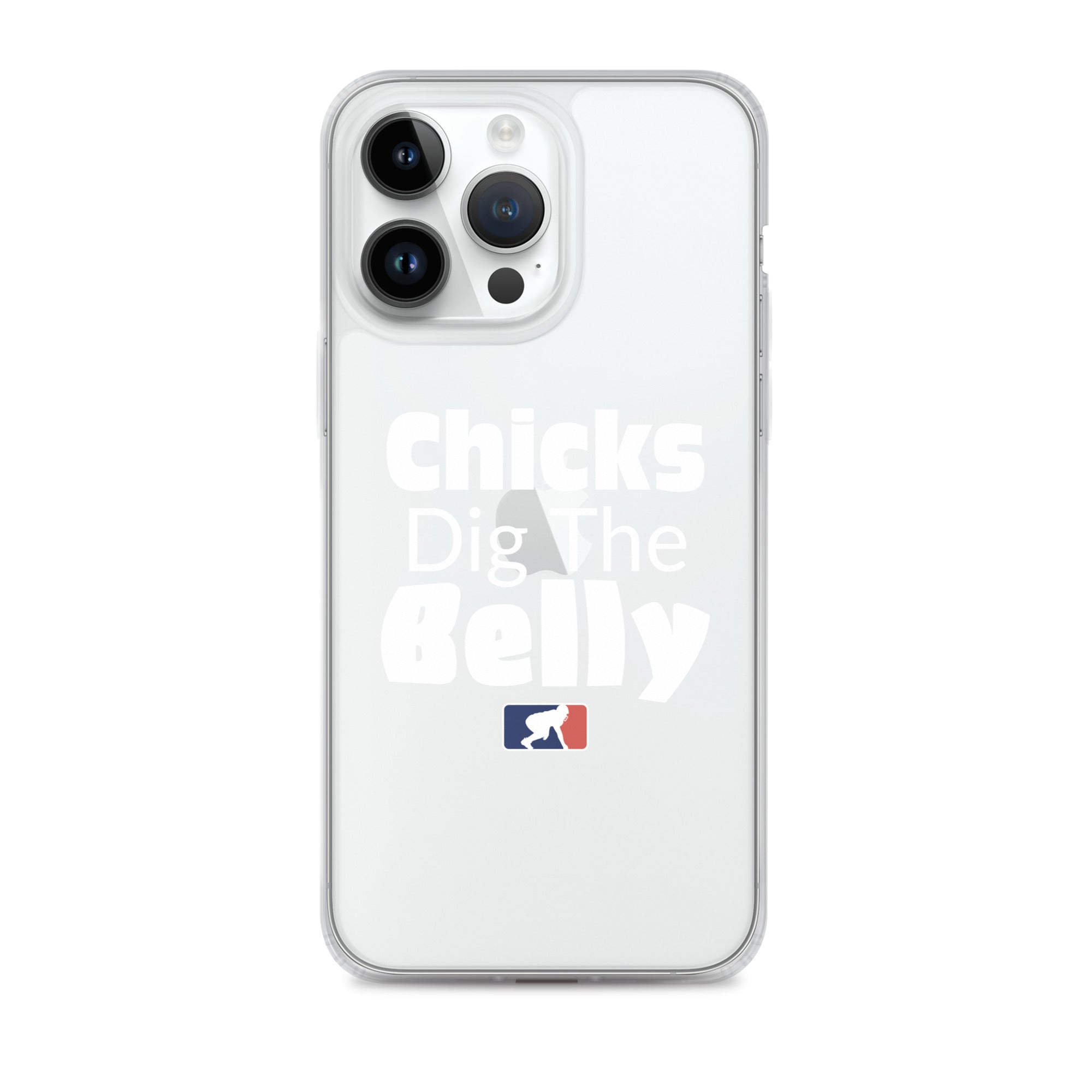 Chicks Dig the Belly - iPhone (clear)