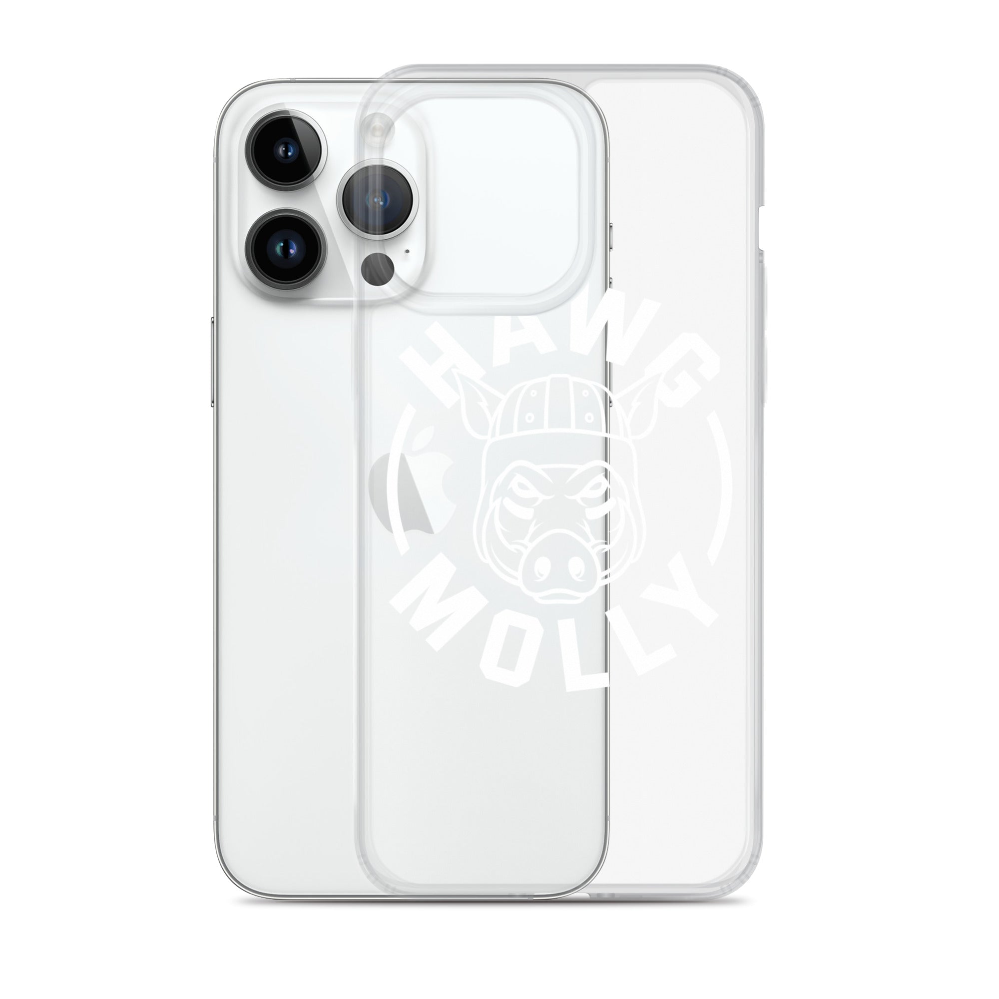 Hawg Molly (white) - iPhone (clear)