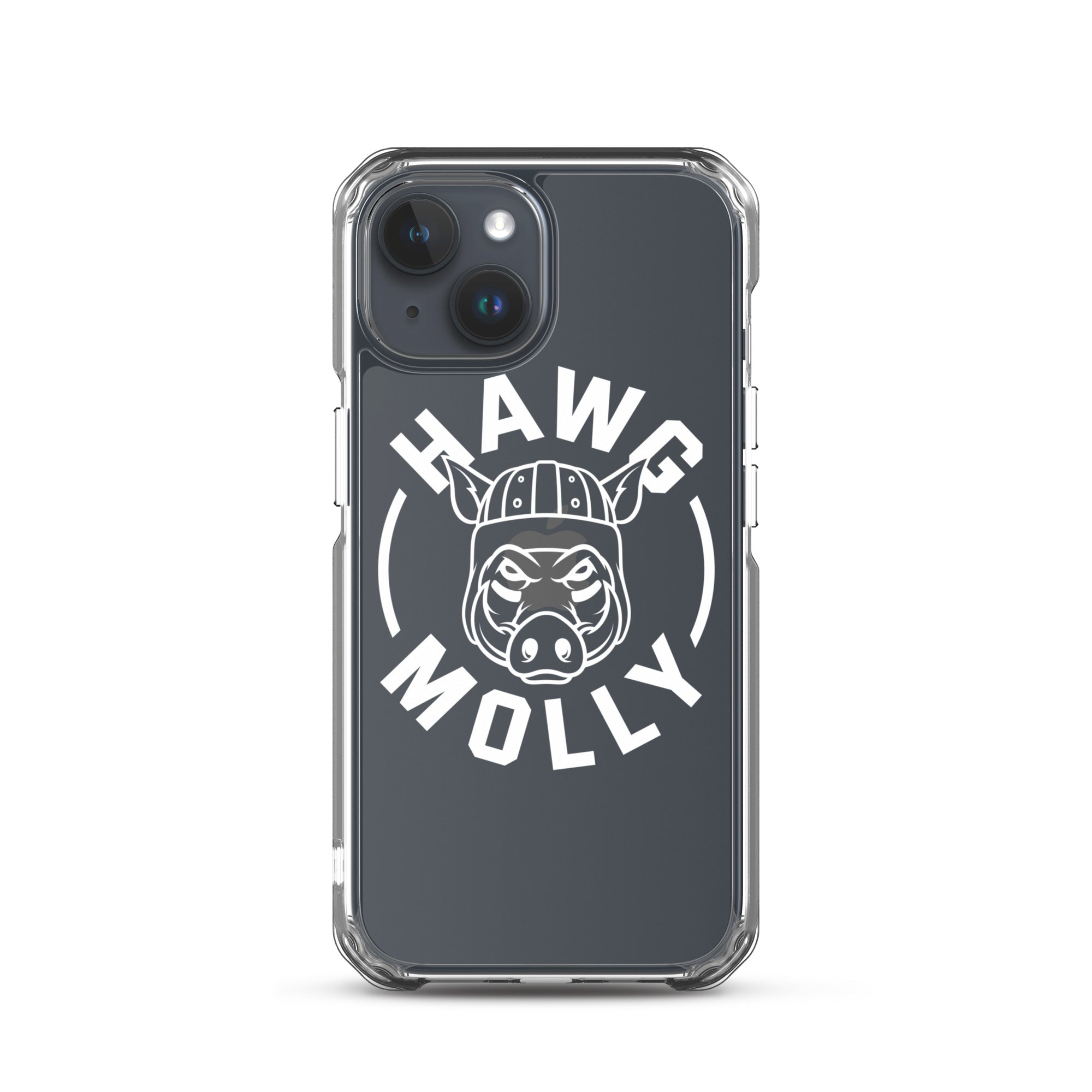 Hawg Molly (white) - iPhone (clear)