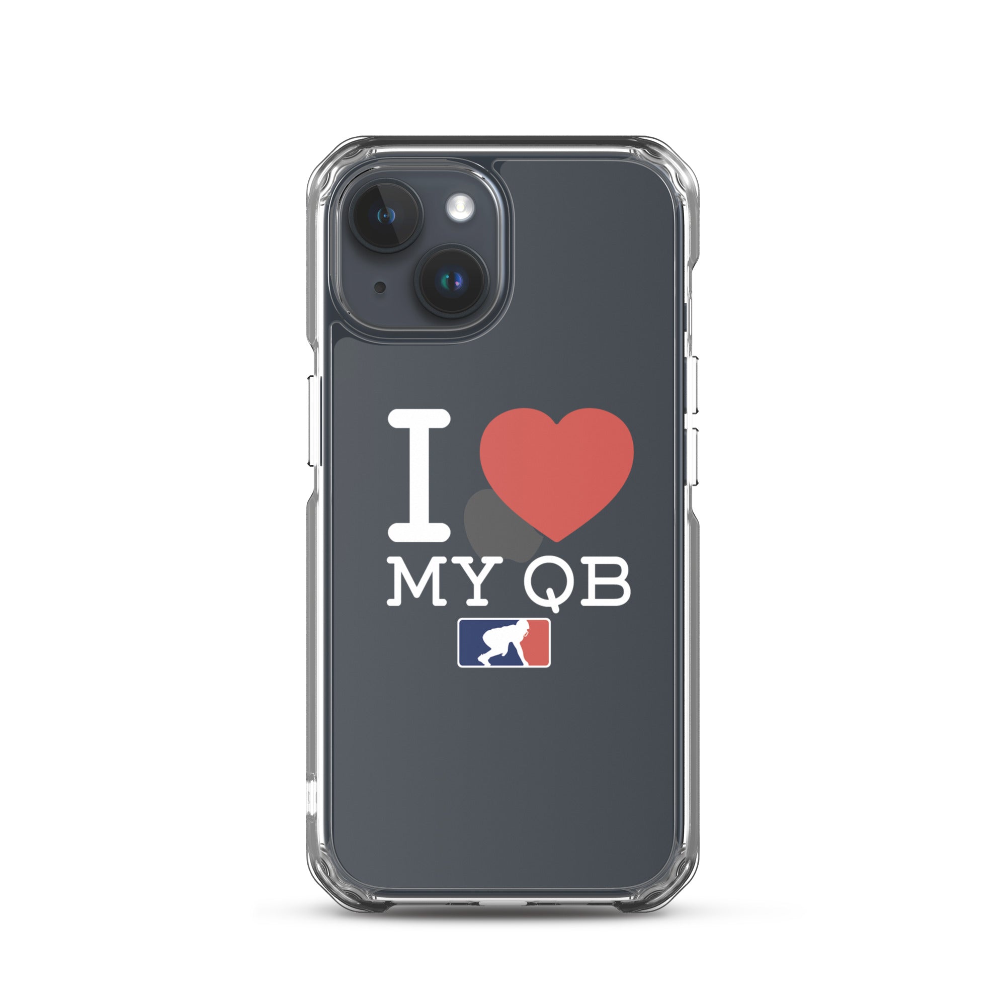 I <3 My QB - iPhone (clear)