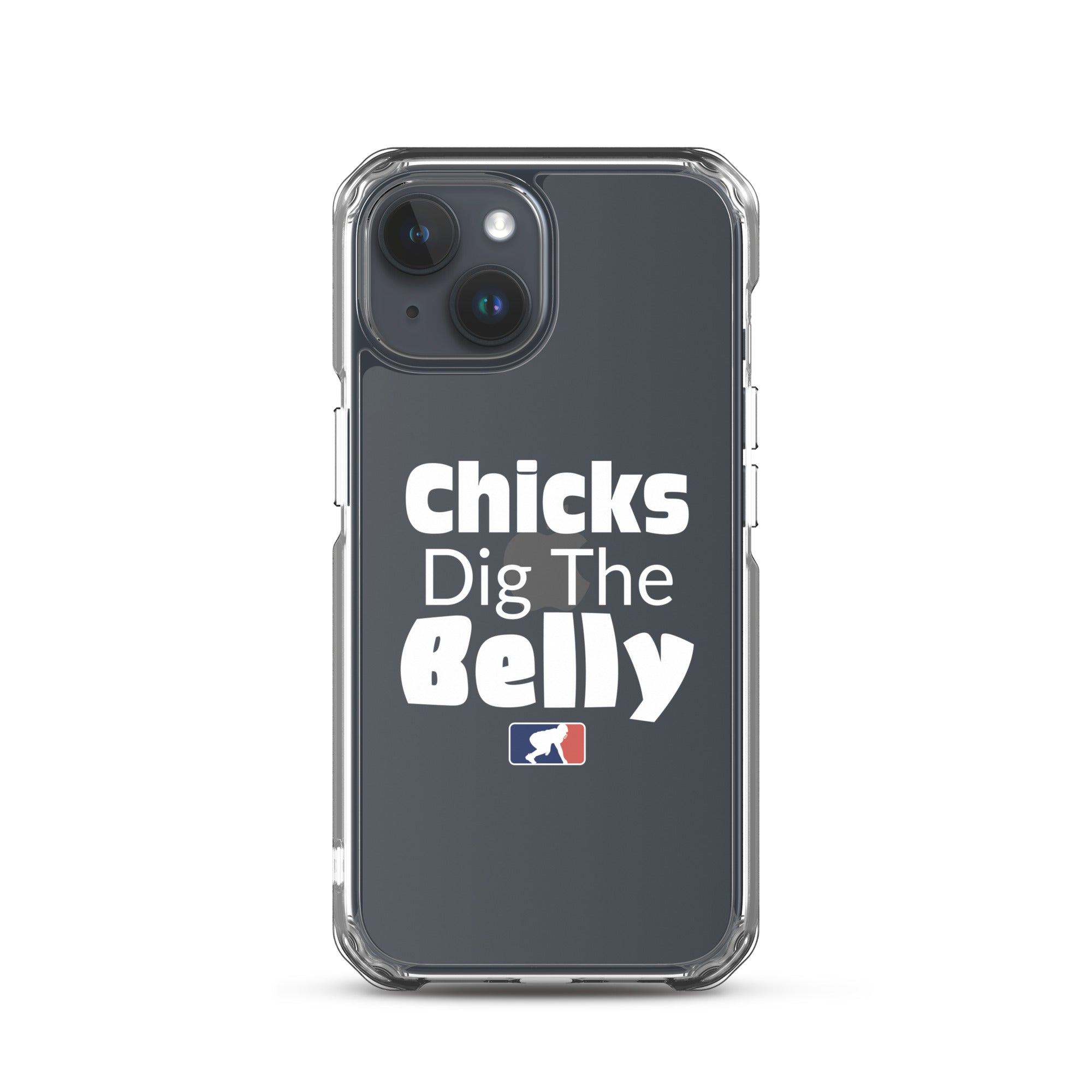 Chicks Dig the Belly - iPhone (clear)