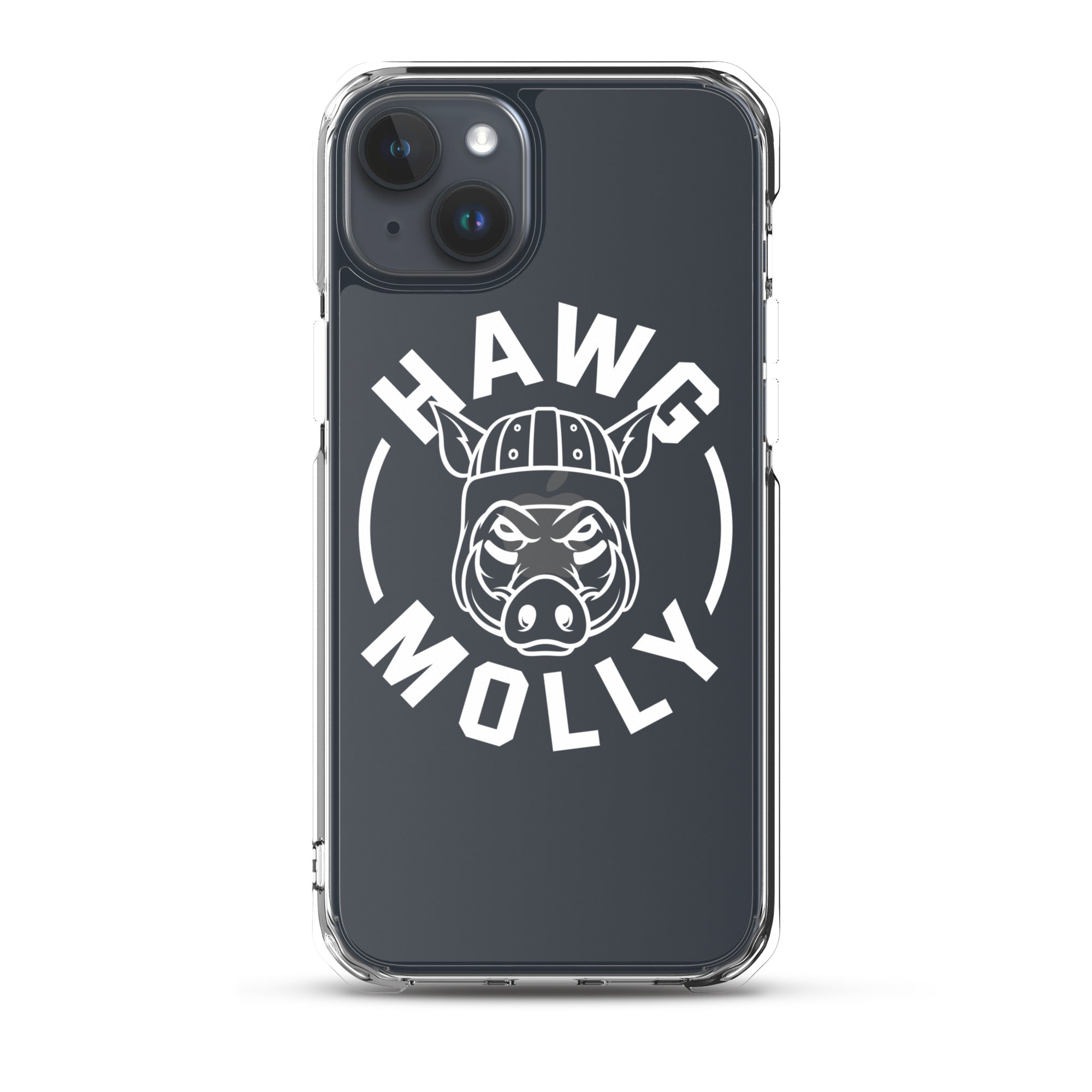 Hawg Molly (white) - iPhone (clear)