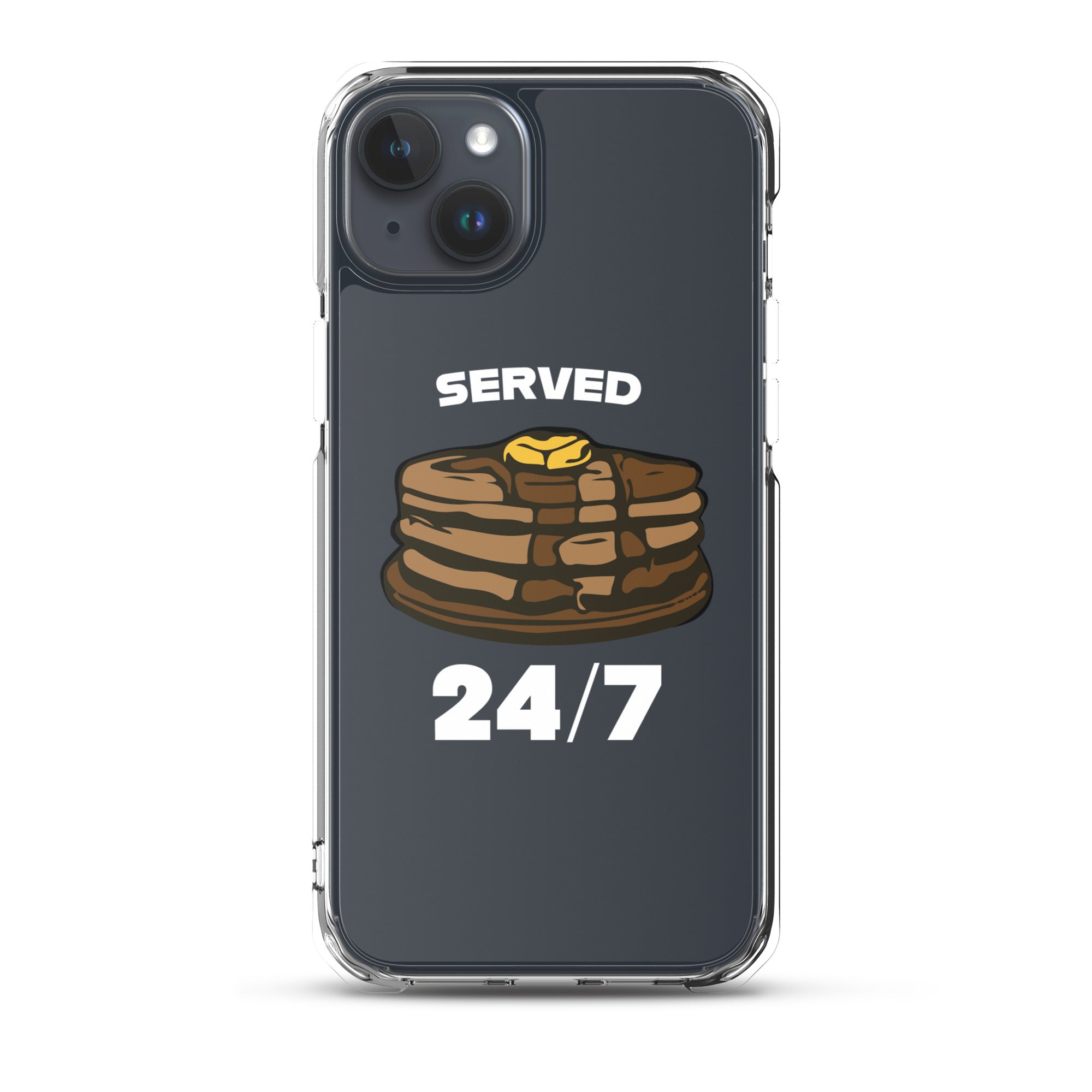 Served 24/7 - iPhone (clear)