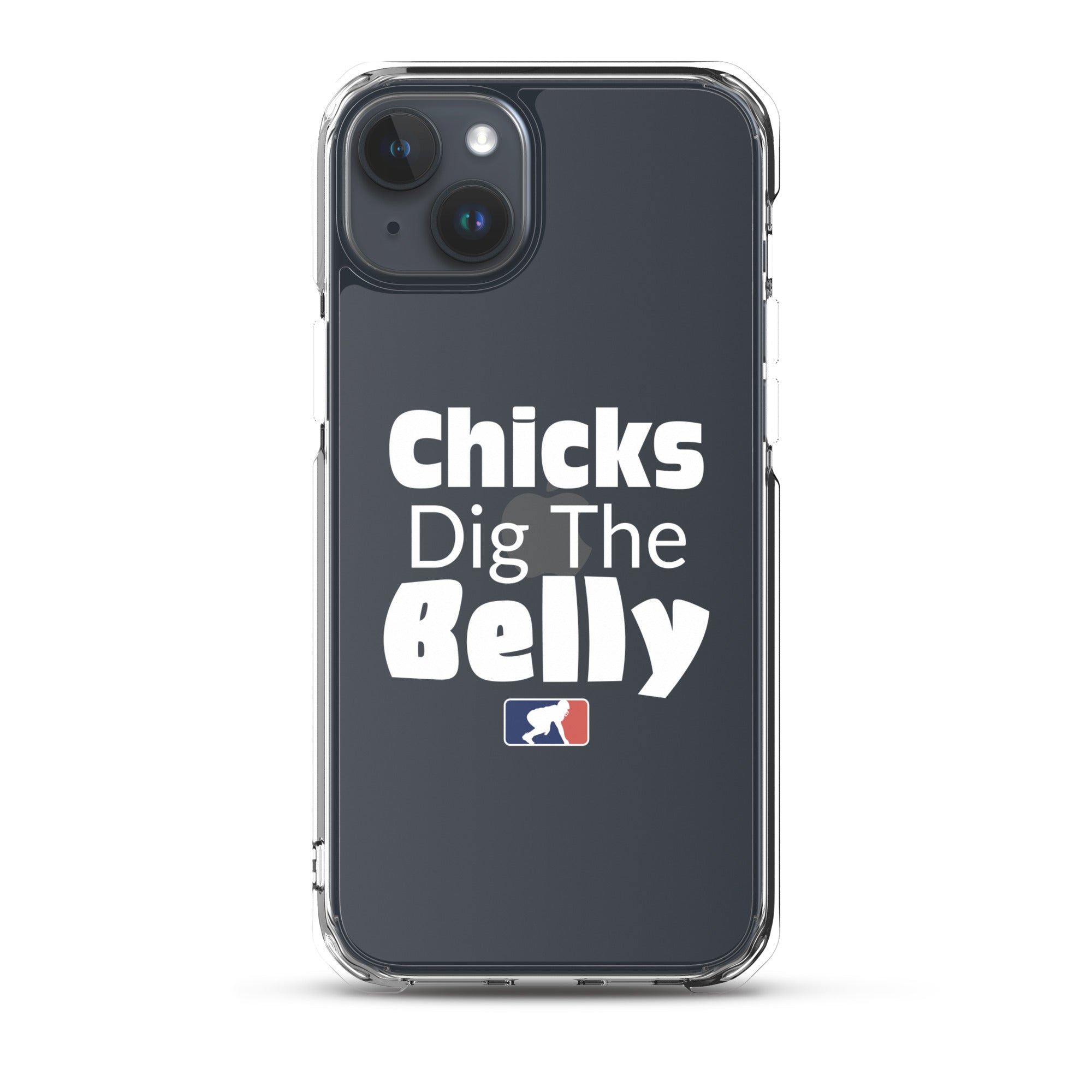 Chicks Dig the Belly - iPhone (clear)