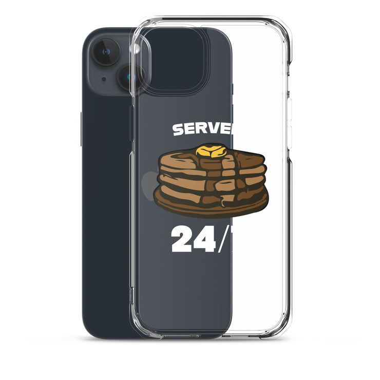 Served 24/7 - iPhone (clear)