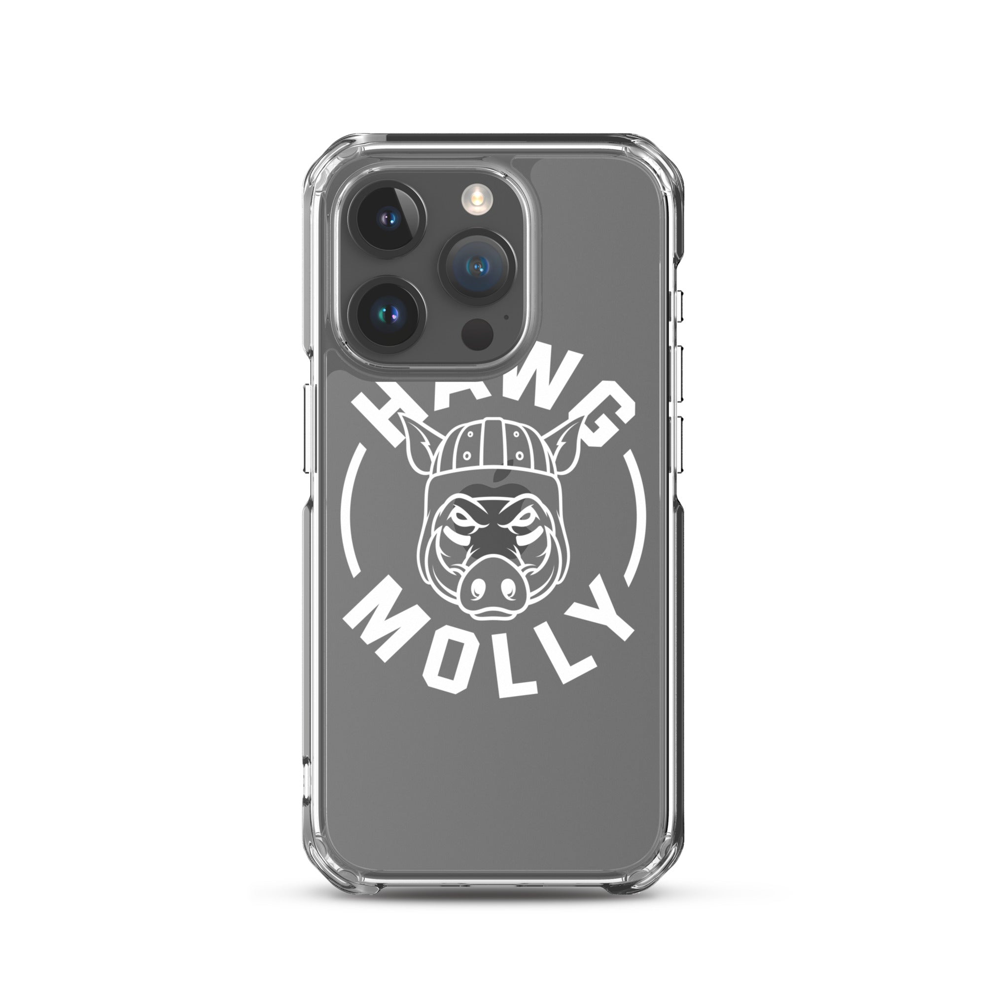 Hawg Molly (white) - iPhone (clear)