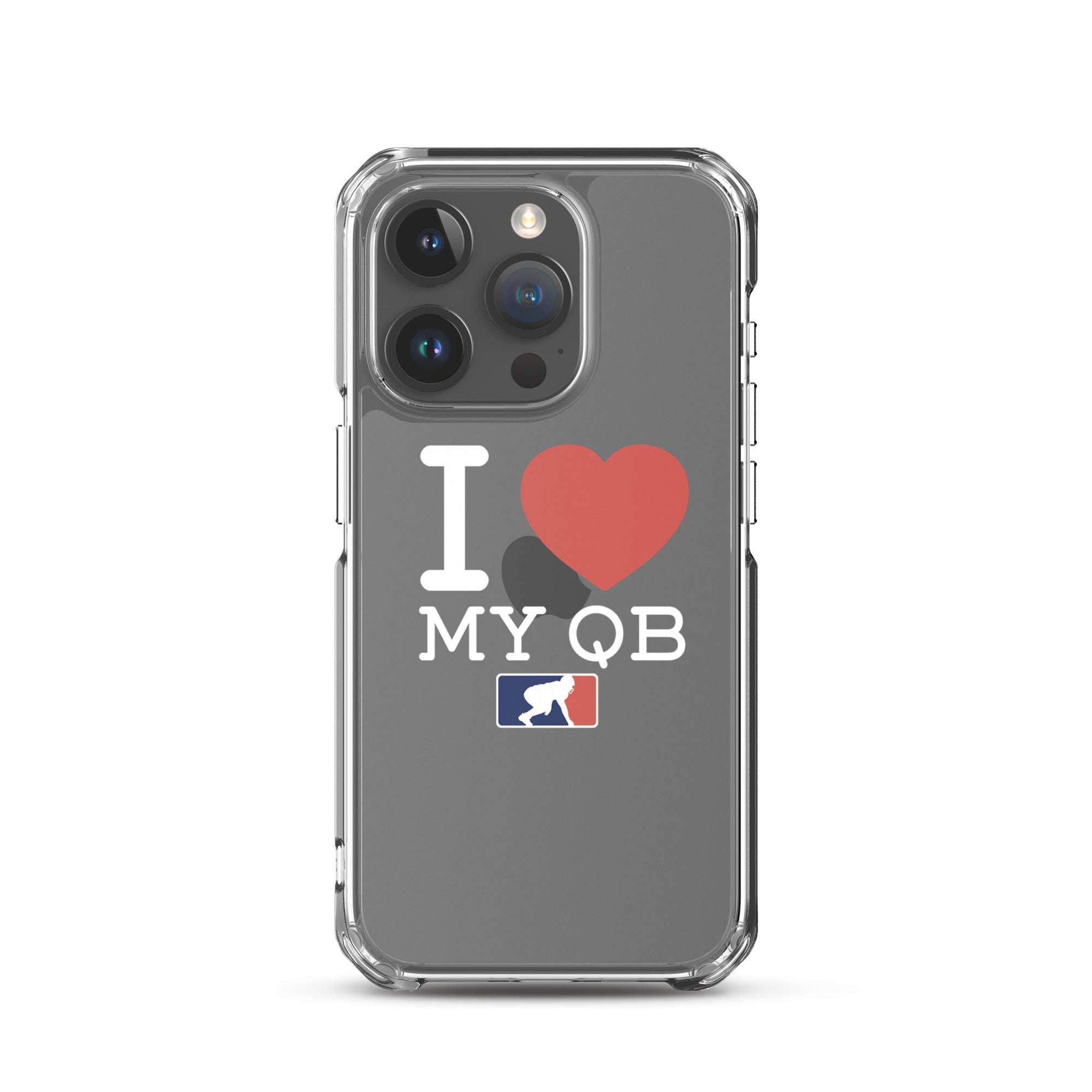 I <3 My QB - iPhone (clear)