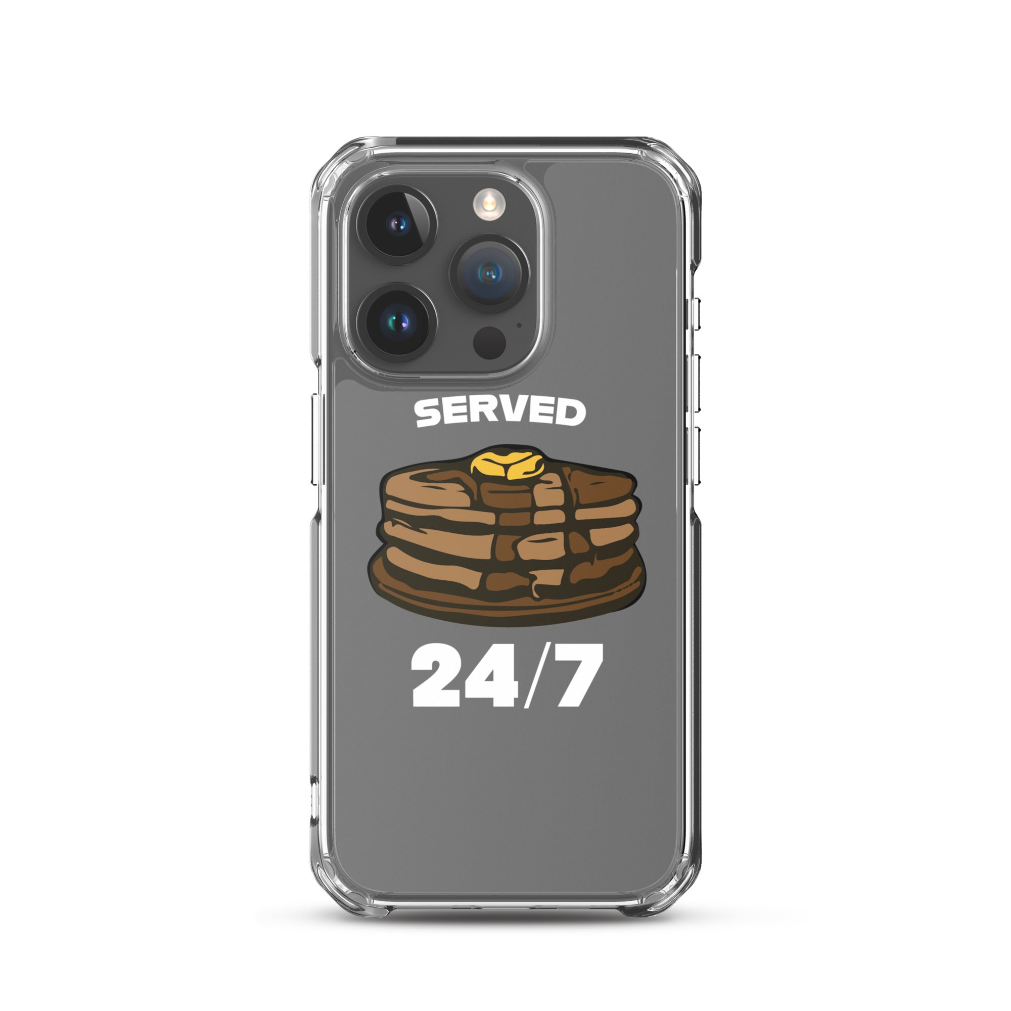 Served 24/7 - iPhone (clear)