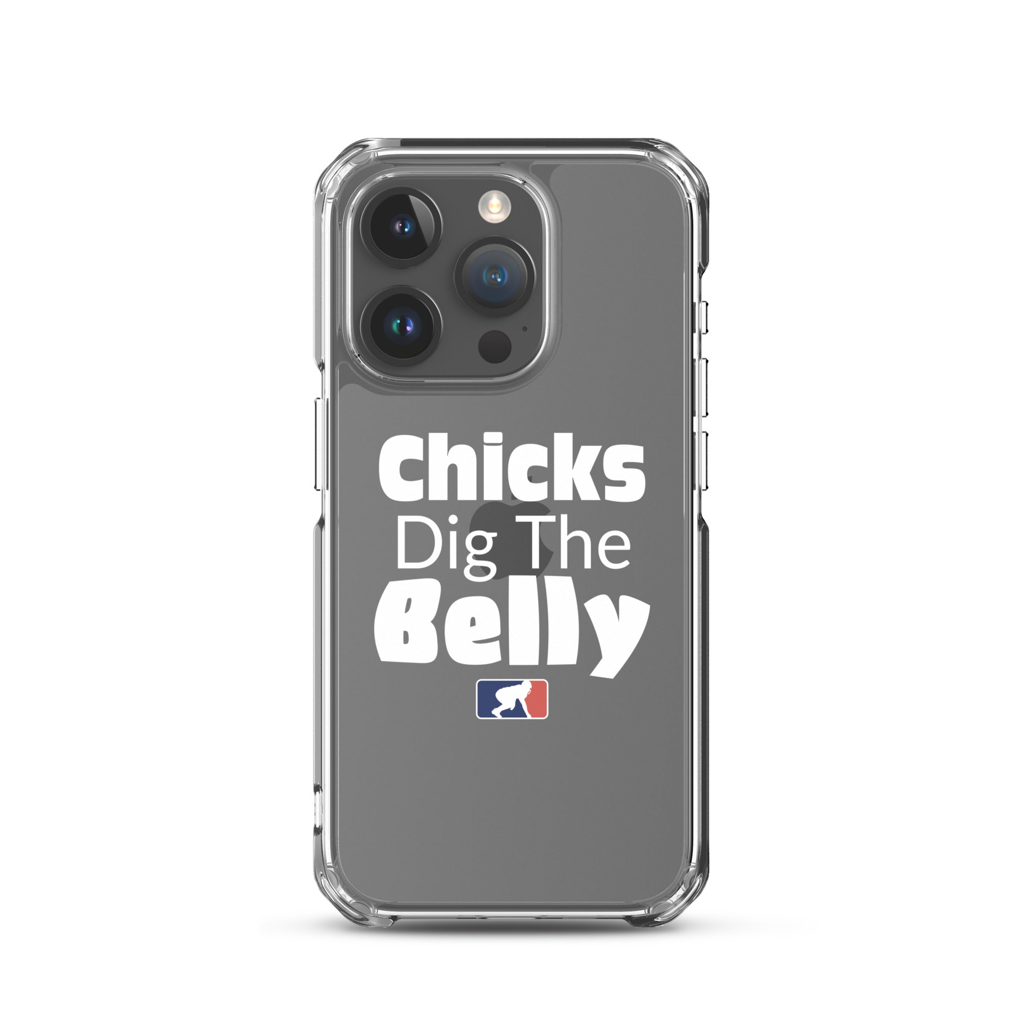 Chicks Dig the Belly - iPhone (clear)