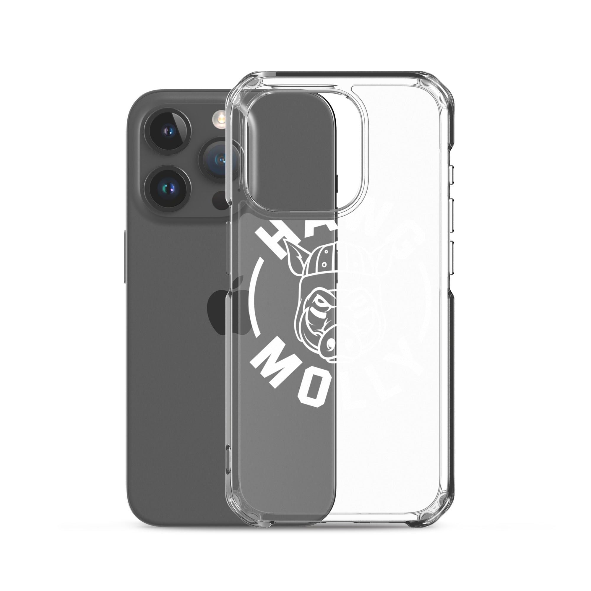 Hawg Molly (white) - iPhone (clear)