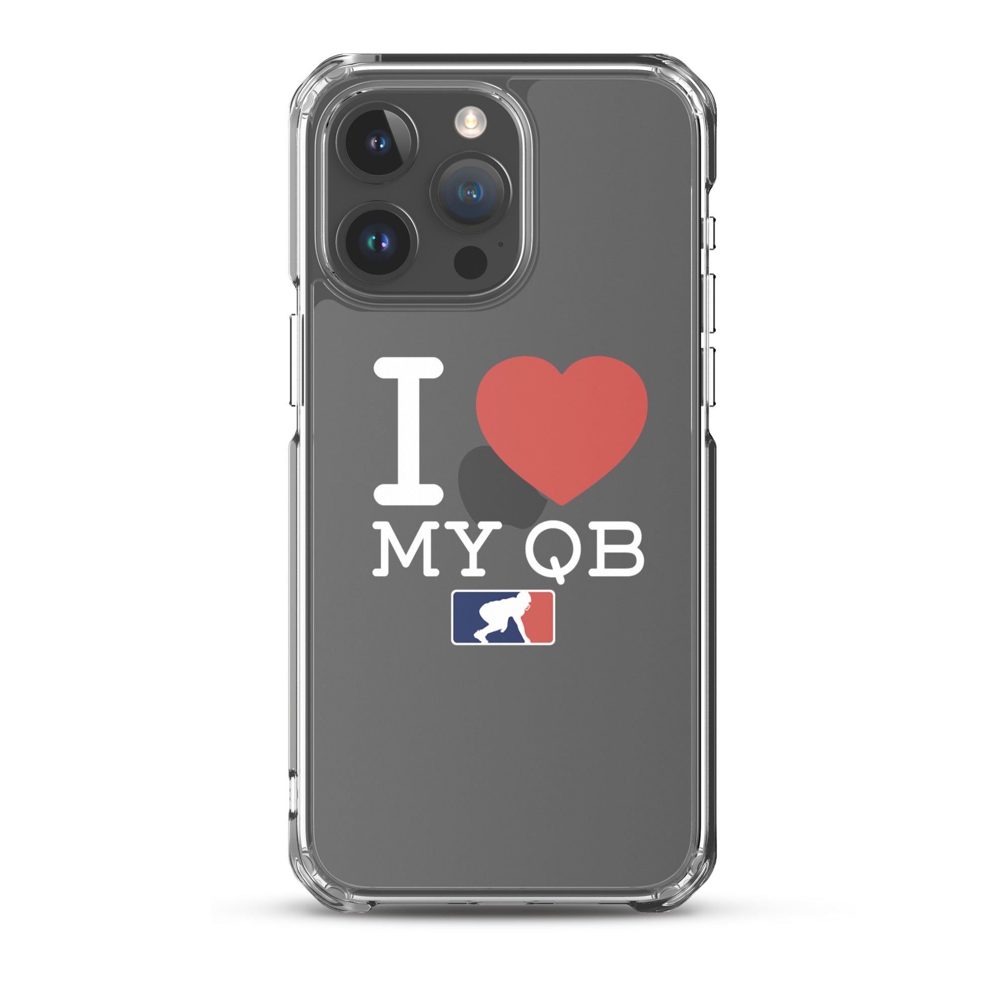 I <3 My QB - iPhone (clear)