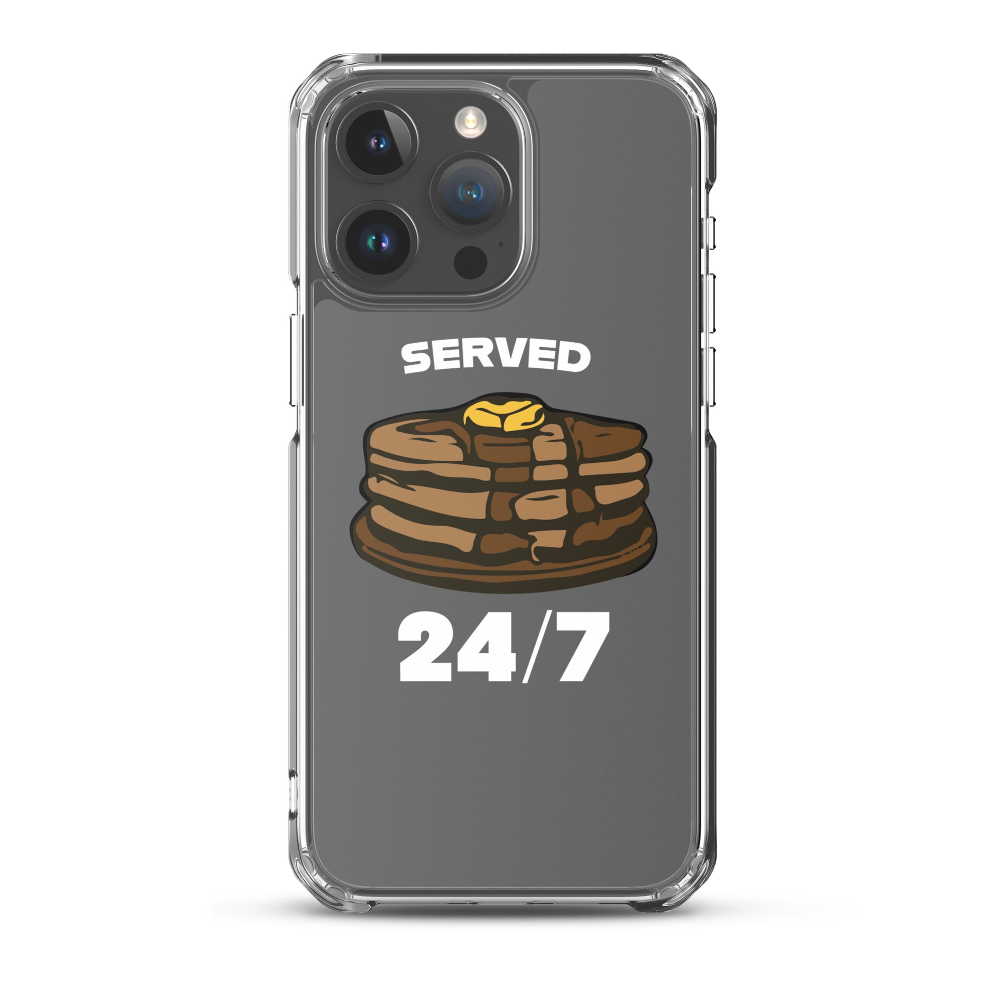 Served 24/7 - iPhone (clear)