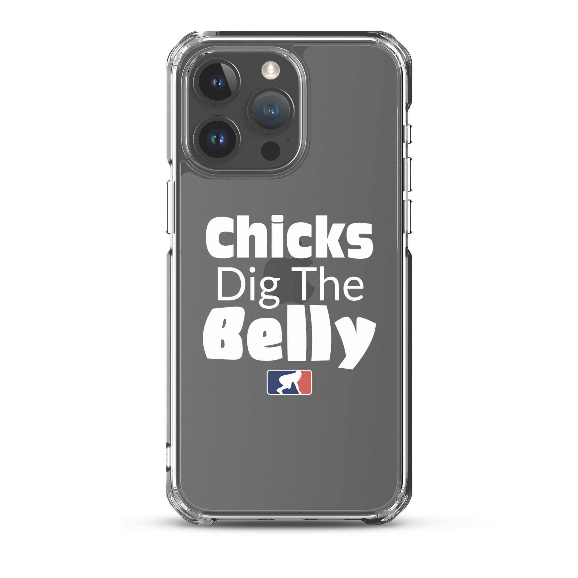 Chicks Dig the Belly - iPhone (clear)