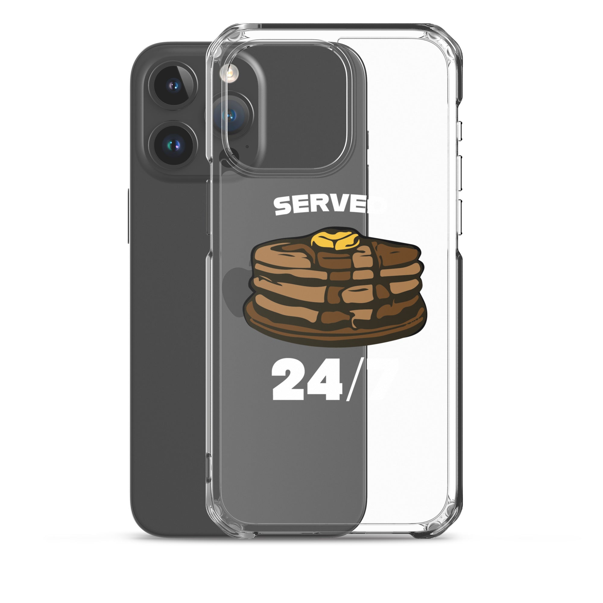 Served 24/7 - iPhone (clear)