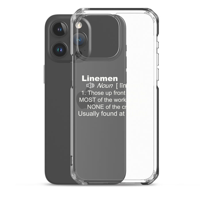 Linemen Definition - iPhone (clear)