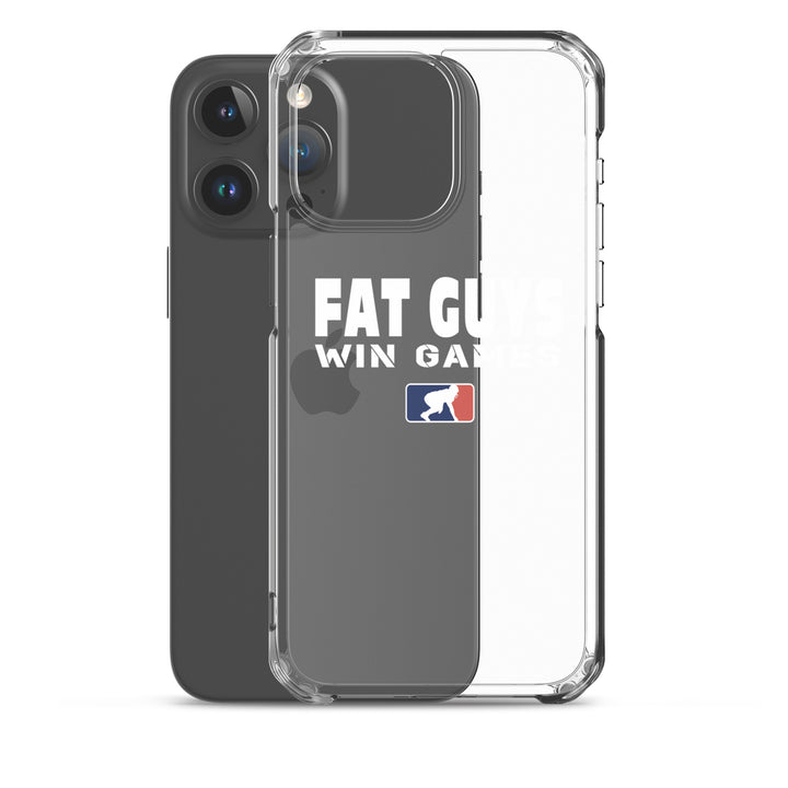 Fat Guys Win Games - iPhone (clear)