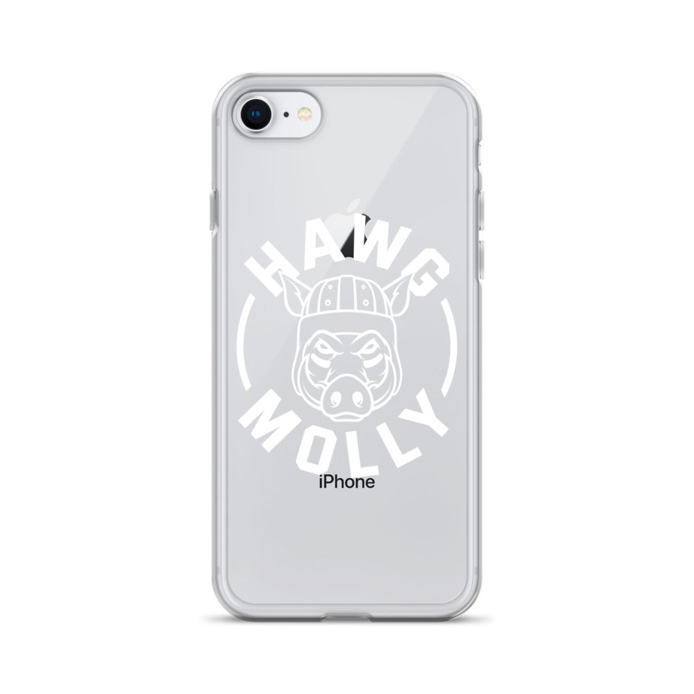 Hawg Molly (white) - iPhone (clear)