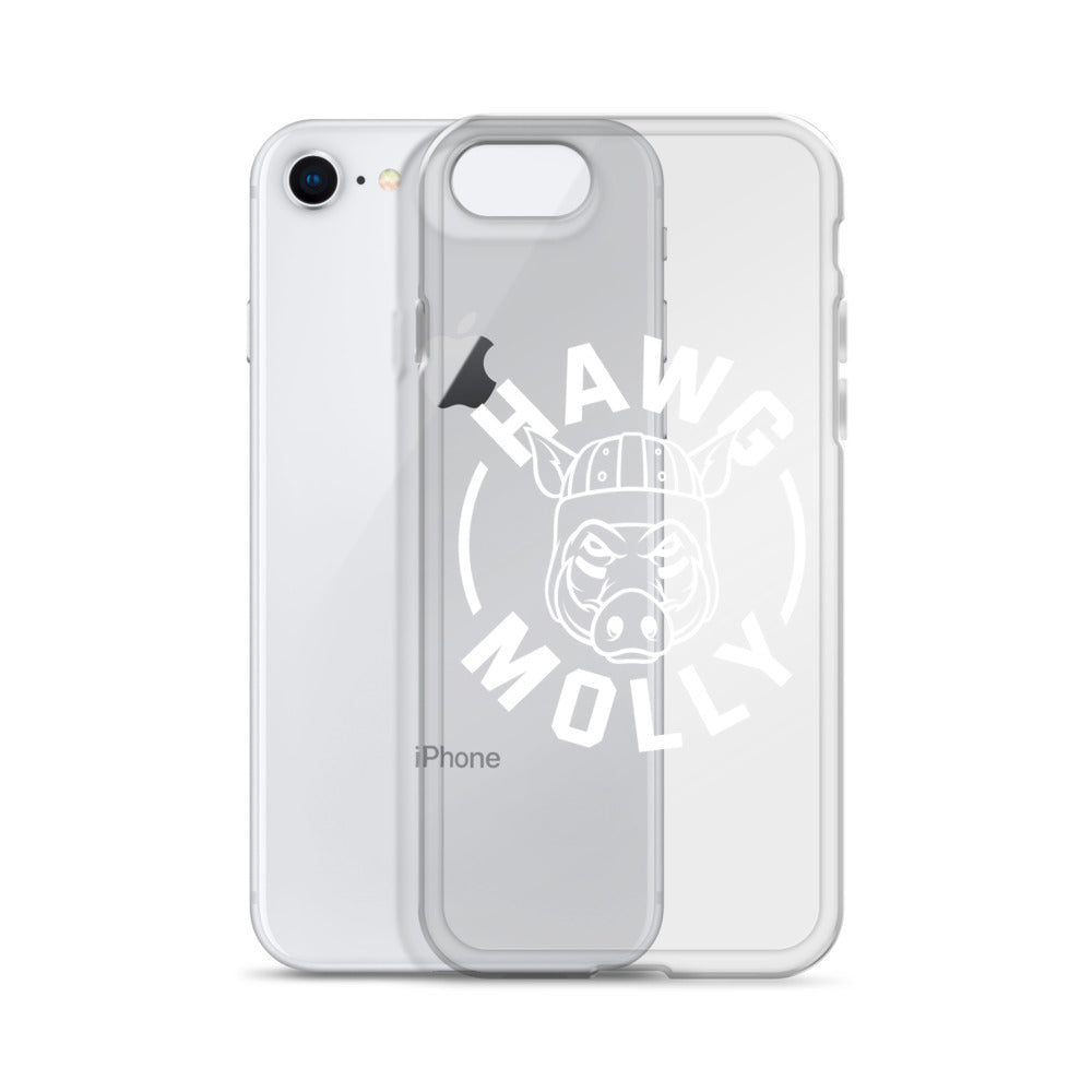 Hawg Molly (white) - iPhone (clear)