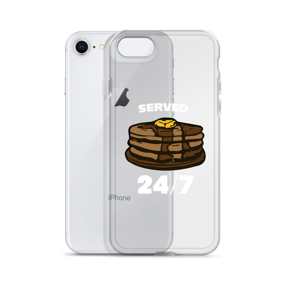 Served 24/7 - iPhone (clear)