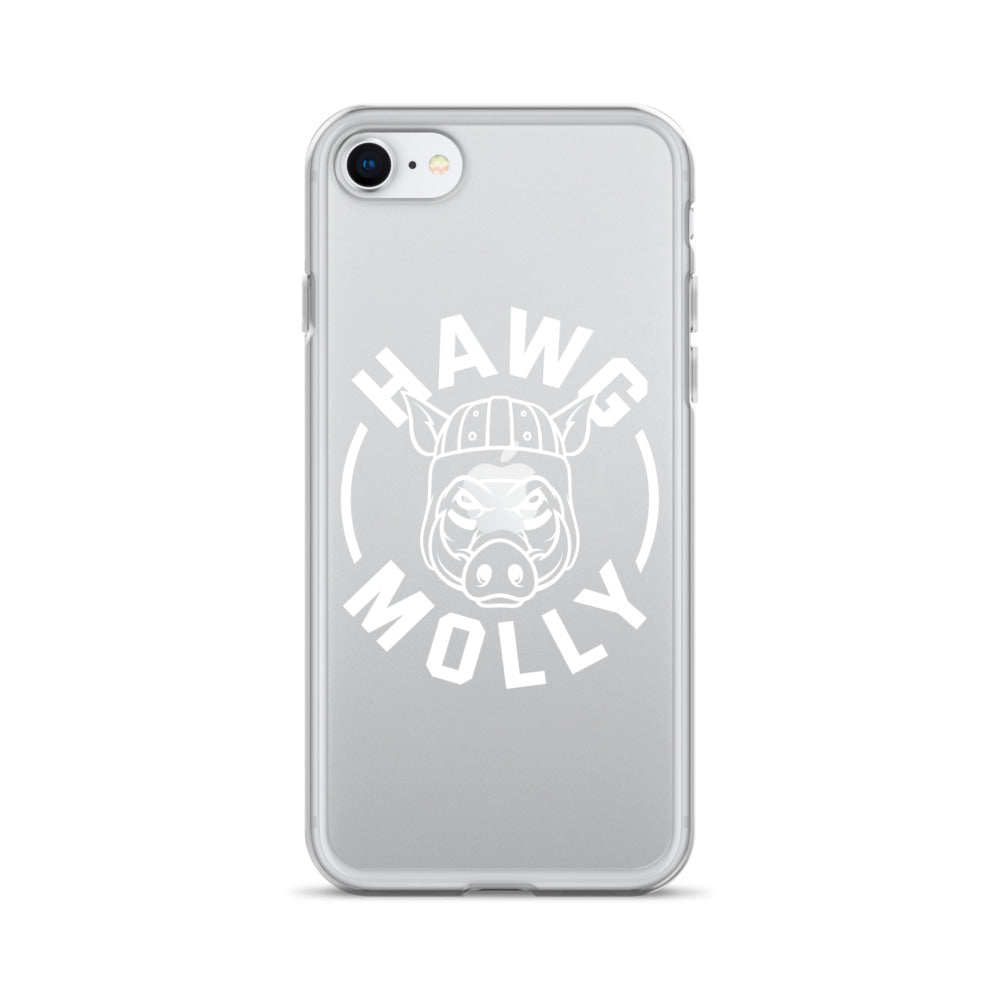 Hawg Molly (white) - iPhone (clear)