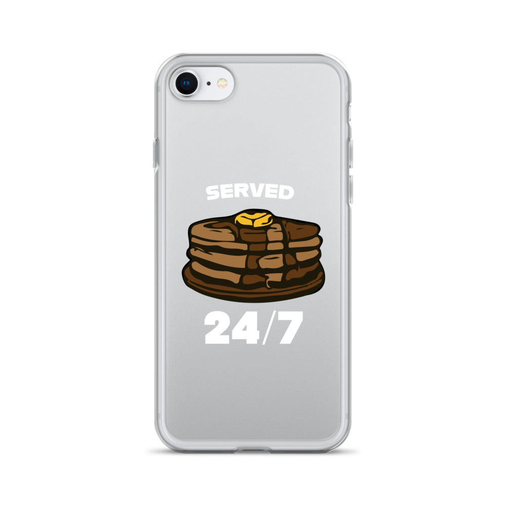 Served 24/7 - iPhone (clear)