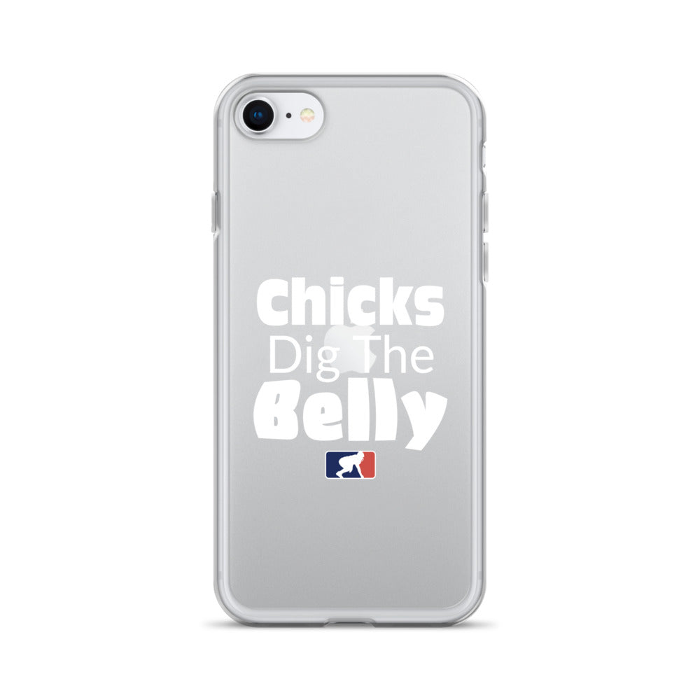 Chicks Dig the Belly - iPhone (clear)