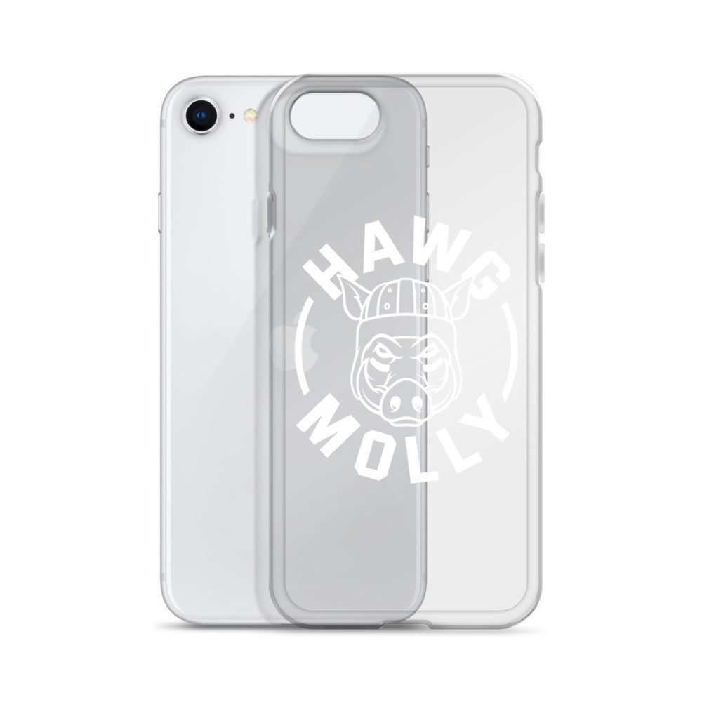 Hawg Molly (white) - iPhone (clear)