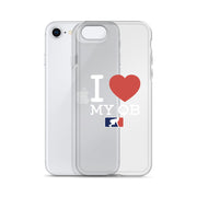 I <3 My QB - iPhone case (clear)