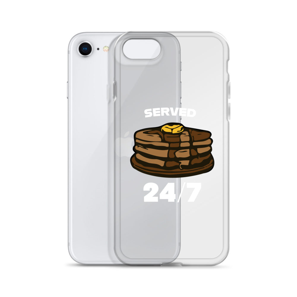 Served 24/7 - iPhone (clear)