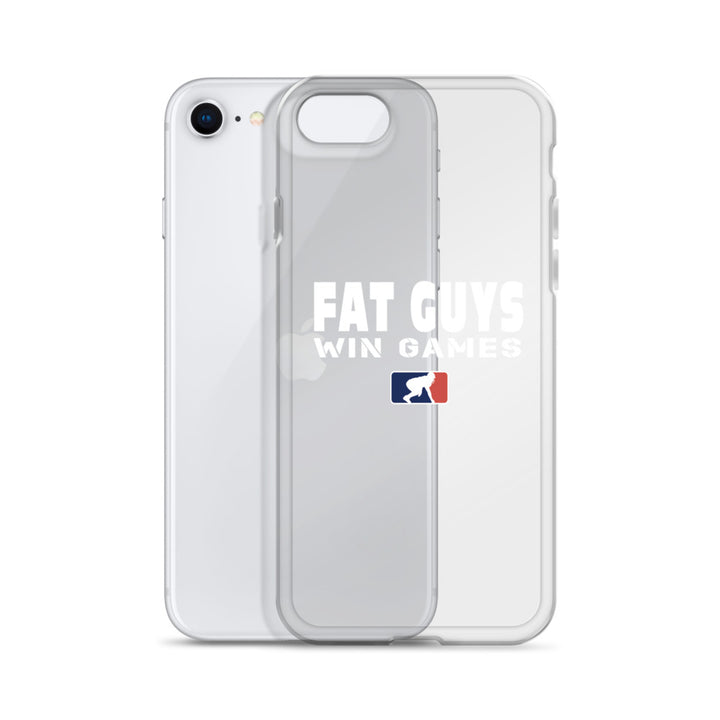 Fat Guys Win Games - iPhone (clear)