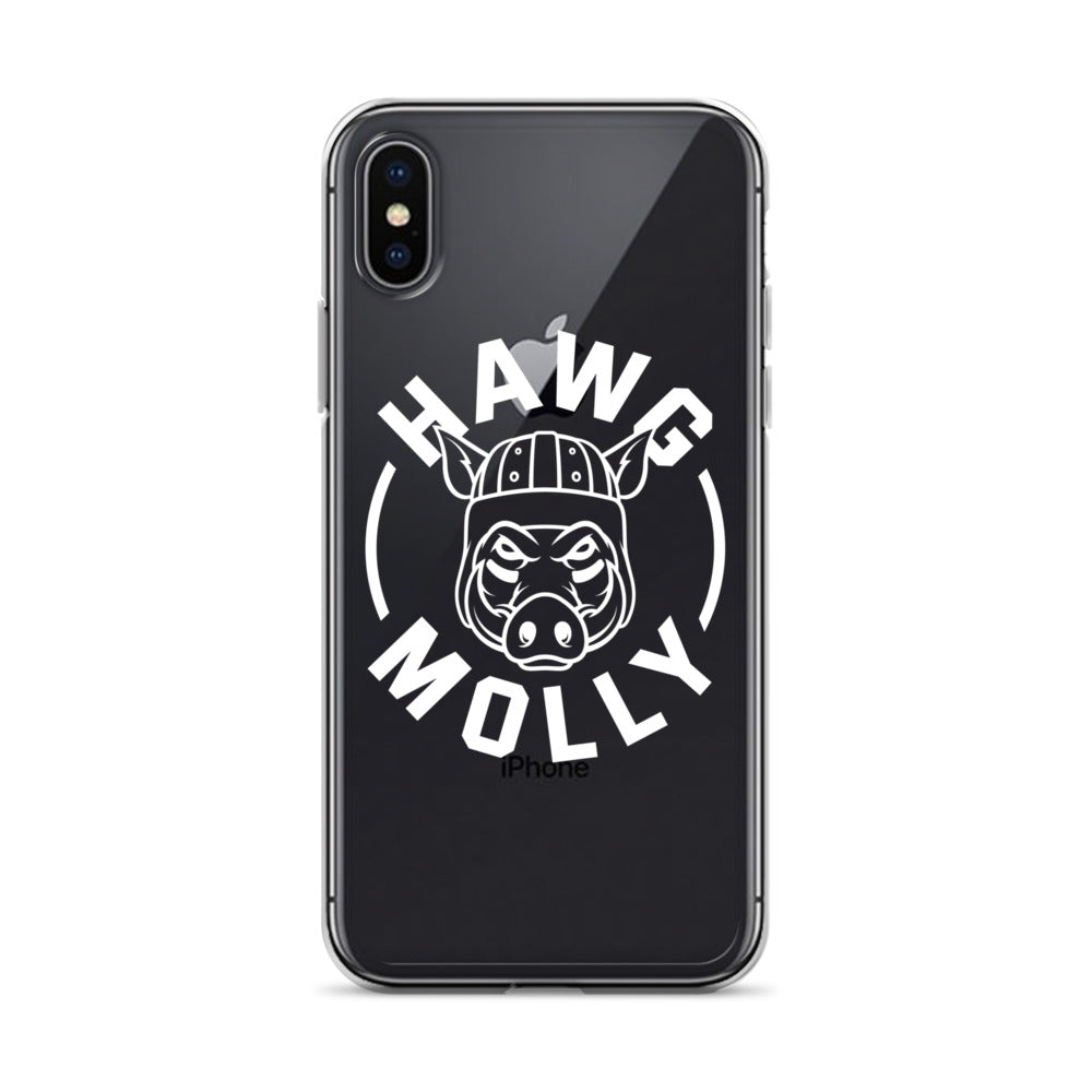 Hawg Molly (white) - iPhone (clear)