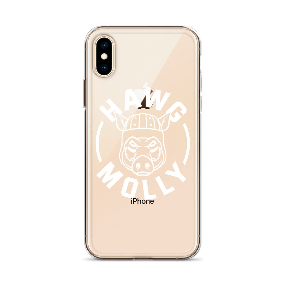 Hawg Molly (white) - iPhone (clear)