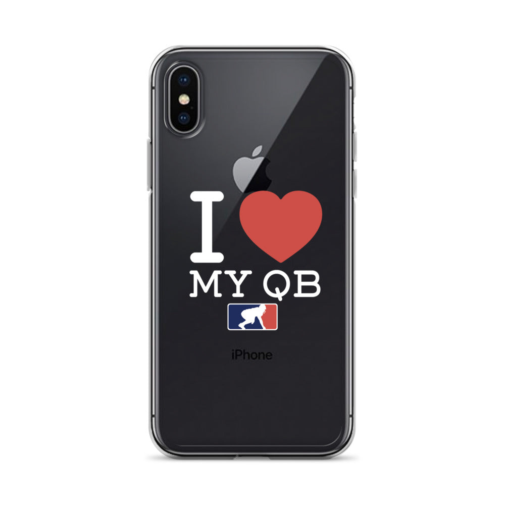 I <3 My QB - iPhone (clear)