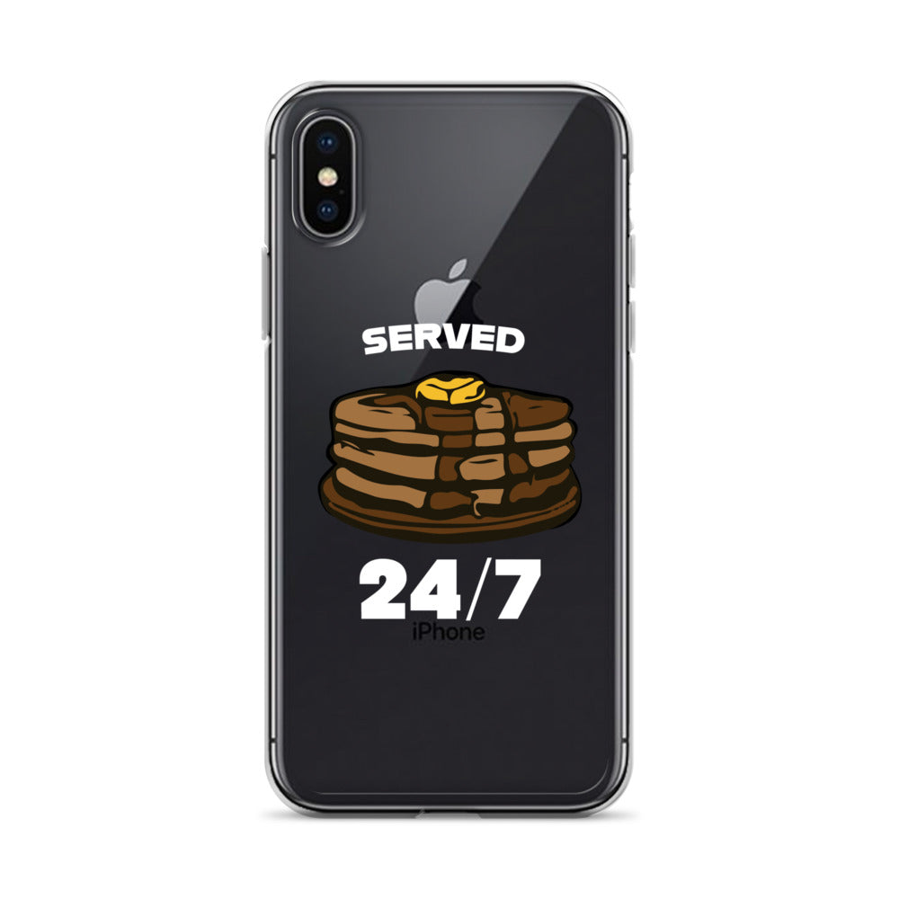 Served 24/7 - iPhone (clear)