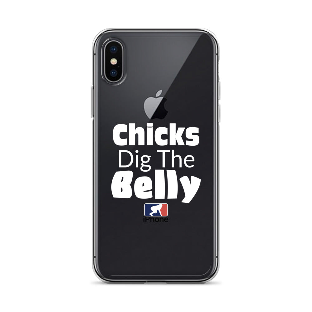 Chicks Dig the Belly - iPhone (clear)