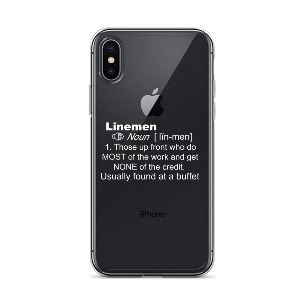 Linemen Definition - iPhone (clear)