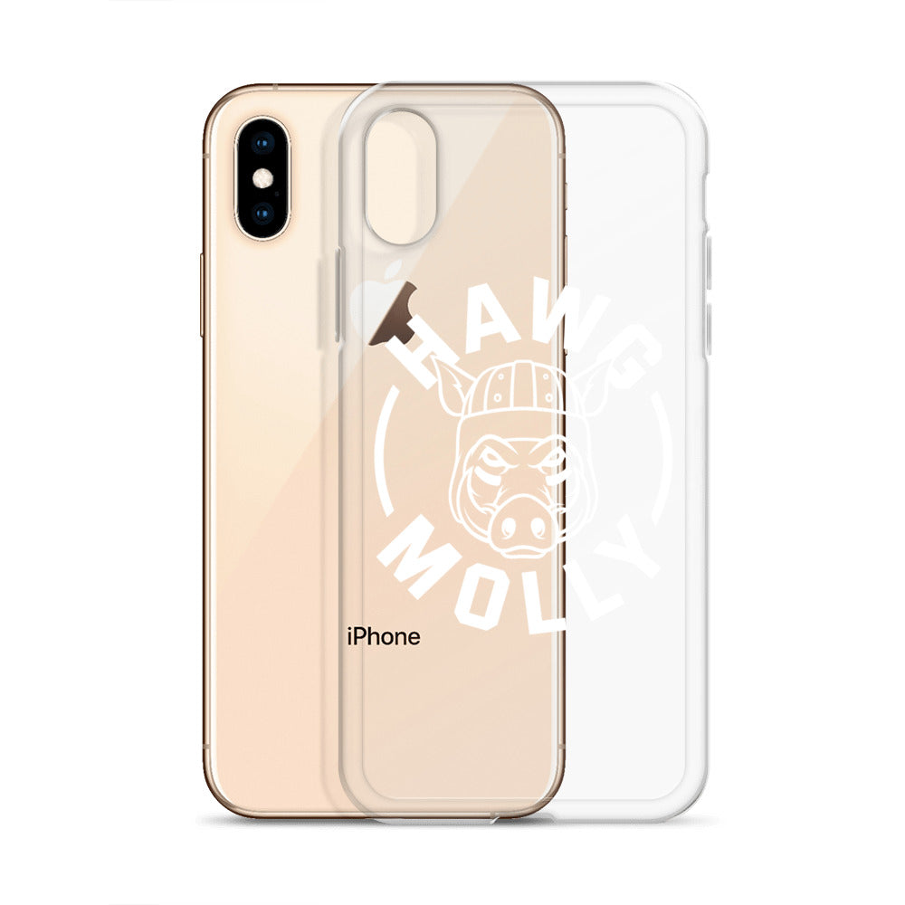 Hawg Molly (white) - iPhone (clear)