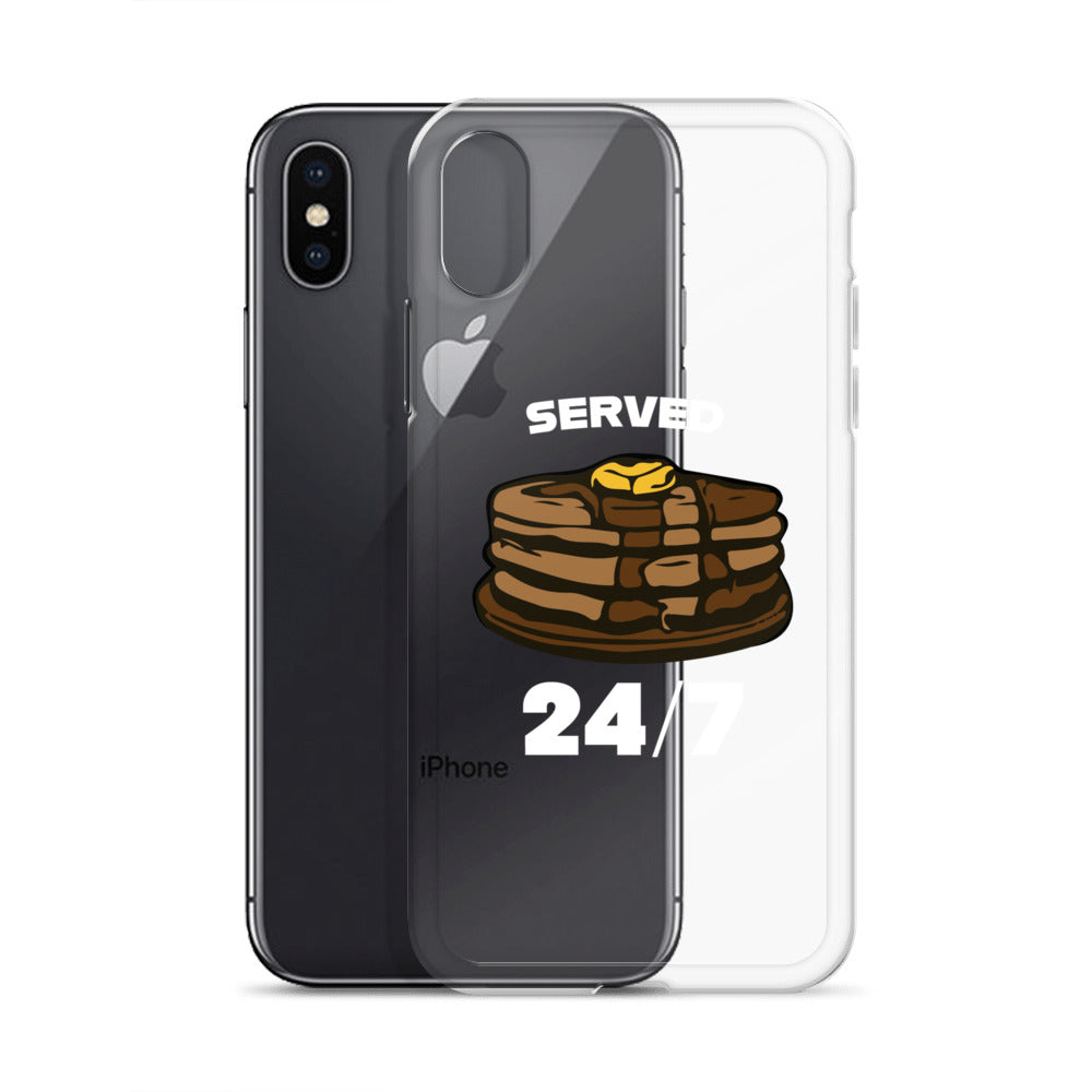 Served 24/7 - iPhone (clear)