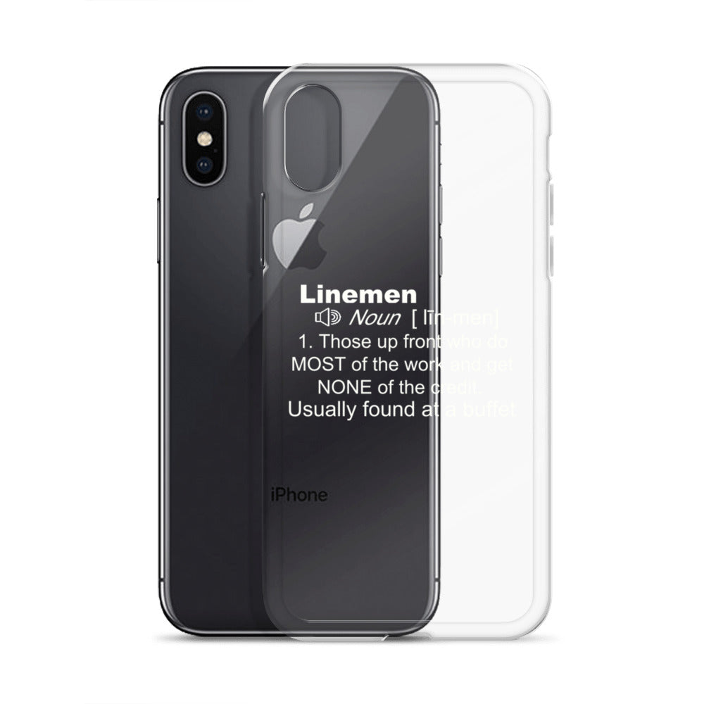 Linemen Definition - iPhone (clear)