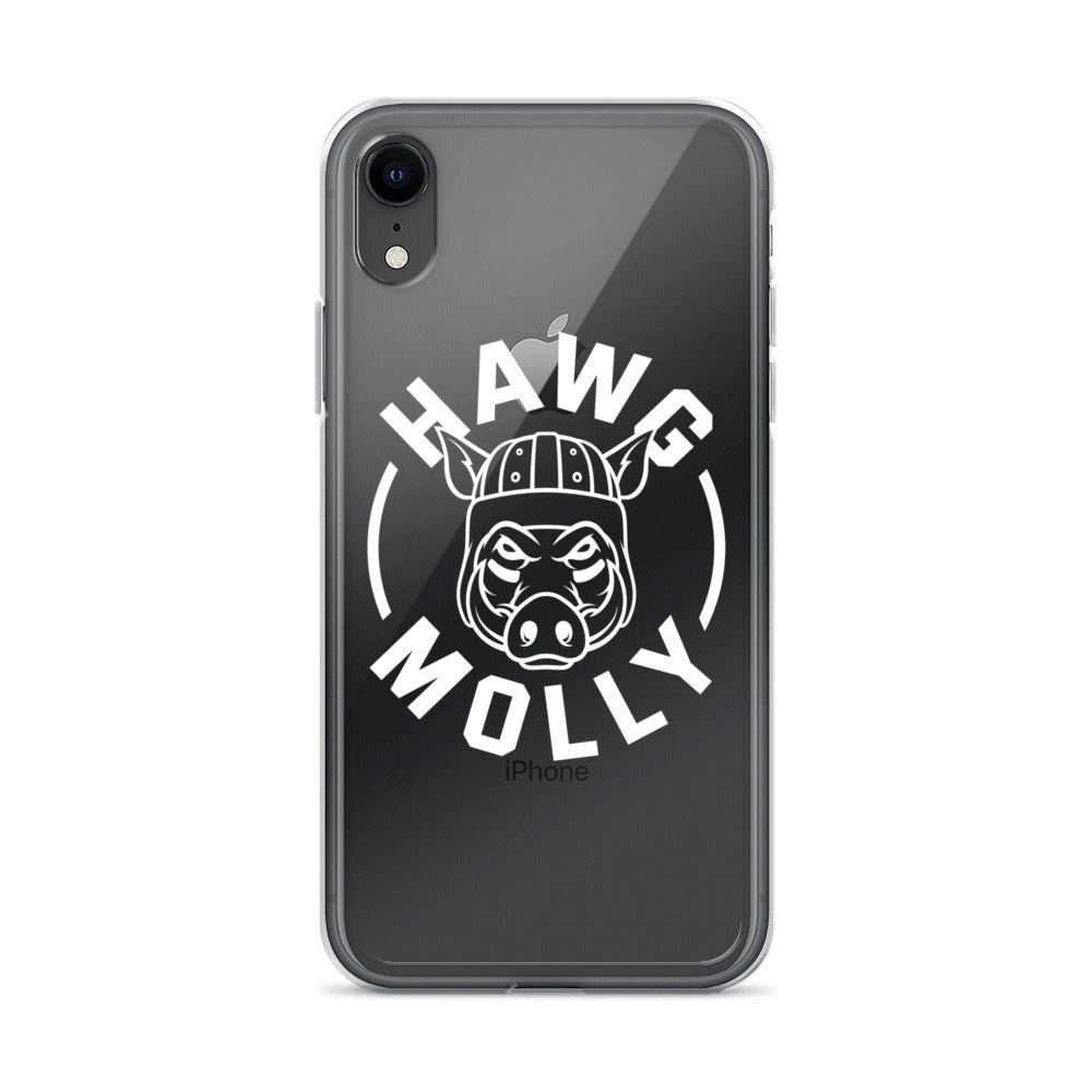 Hawg Molly (white) - iPhone (clear)