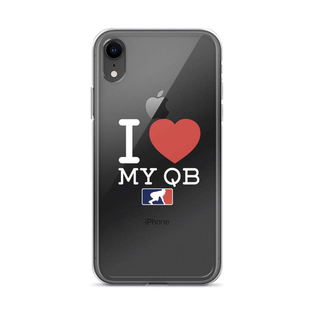 I <3 My QB - iPhone (clear)