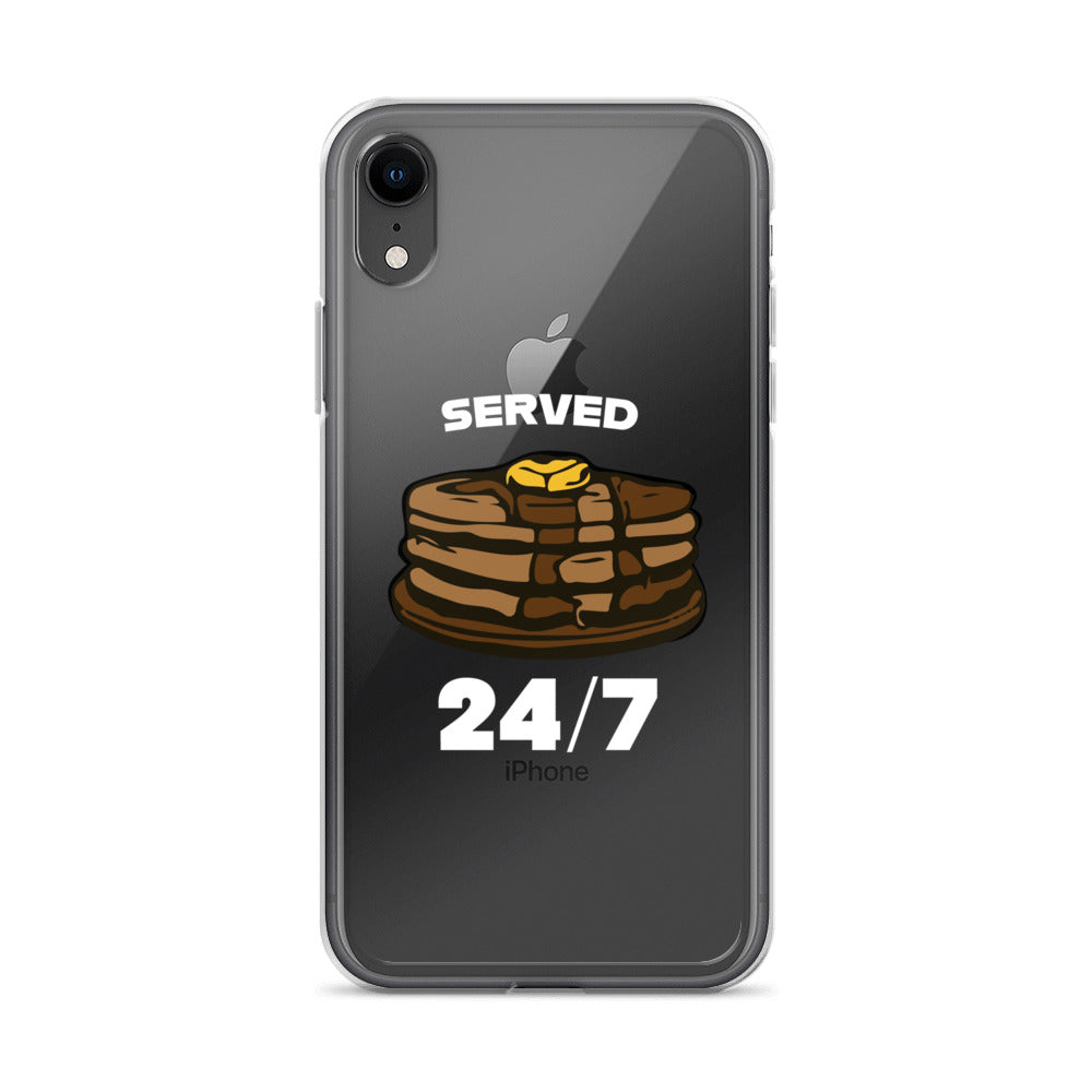 Served 24/7 - iPhone (clear)