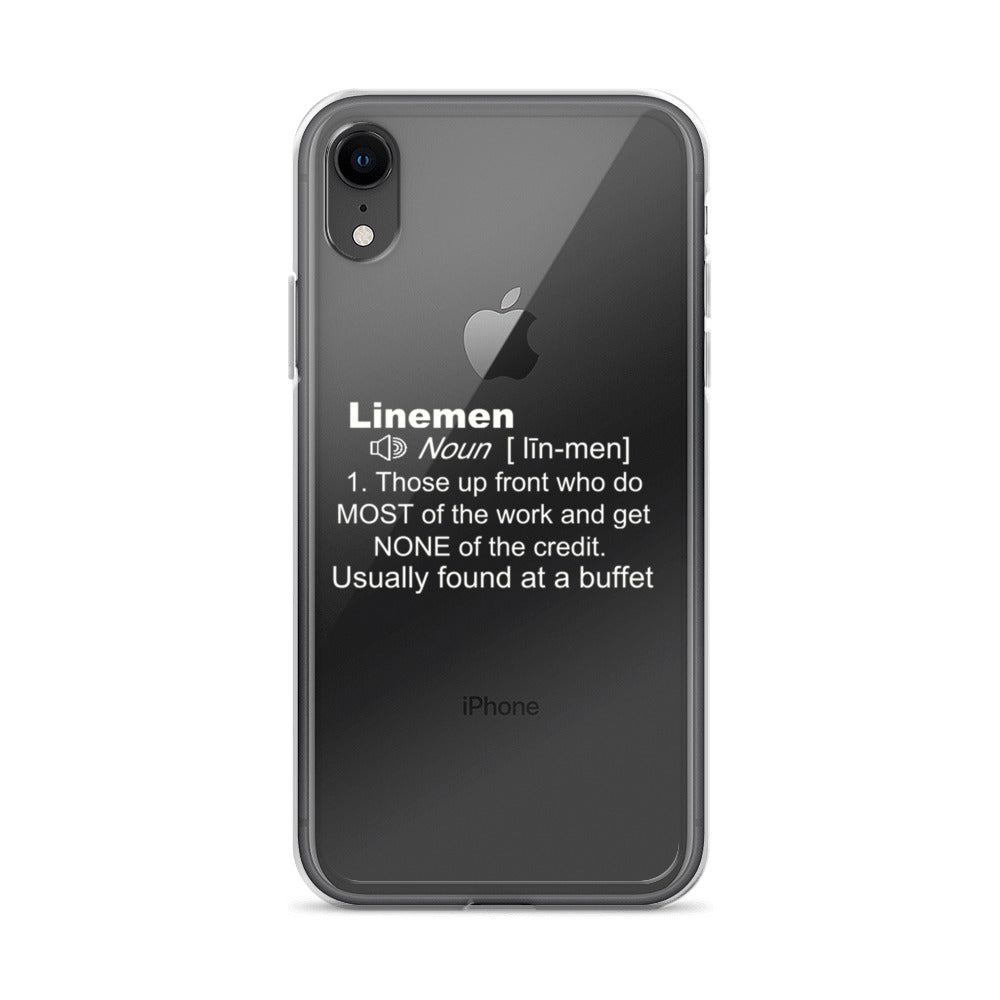 Linemen Definition - iPhone (clear)