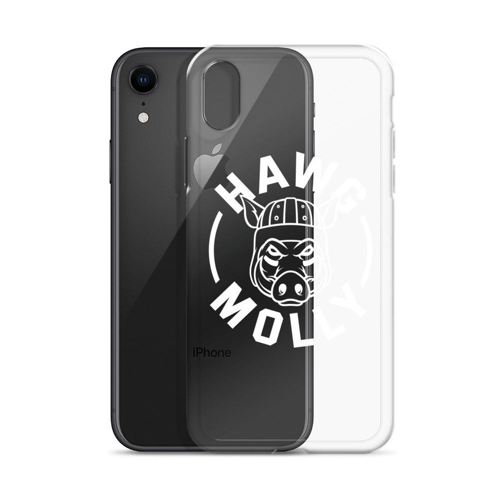 Hawg Molly (white) - iPhone (clear)