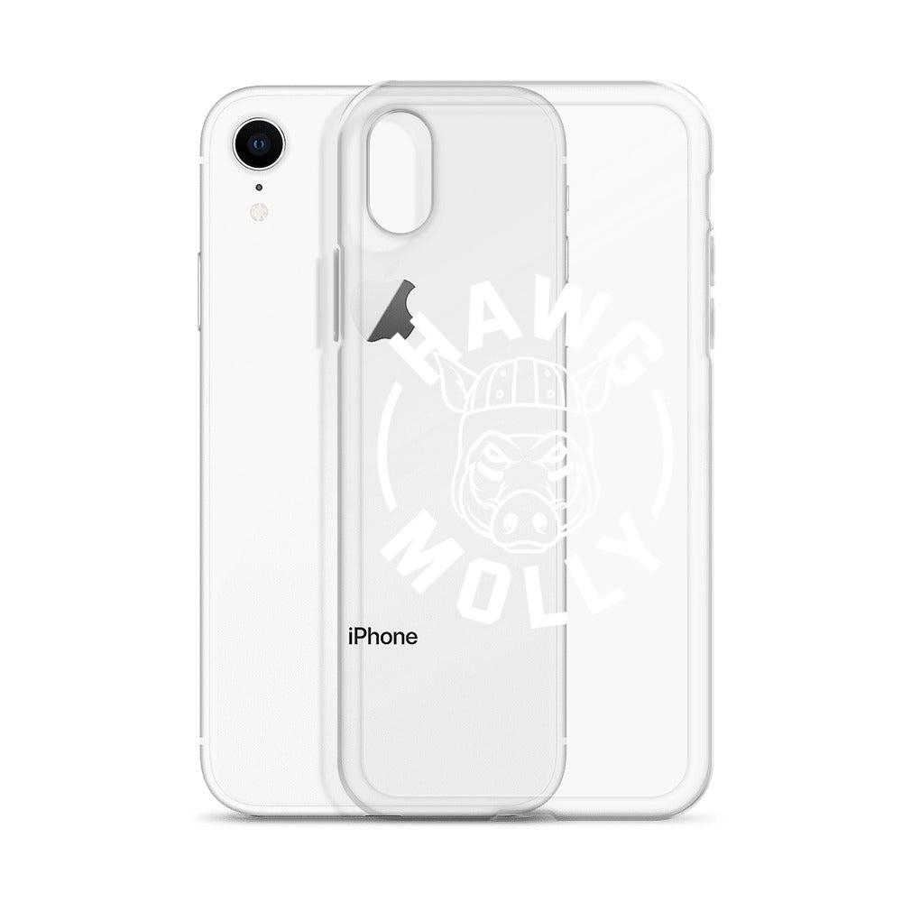 Hawg Molly (white) - iPhone (clear)