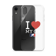 I <3 My QB - iPhone case (clear)